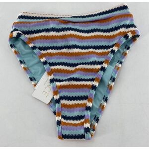 L Space NWT size S French swim bikini bottoms bitsy